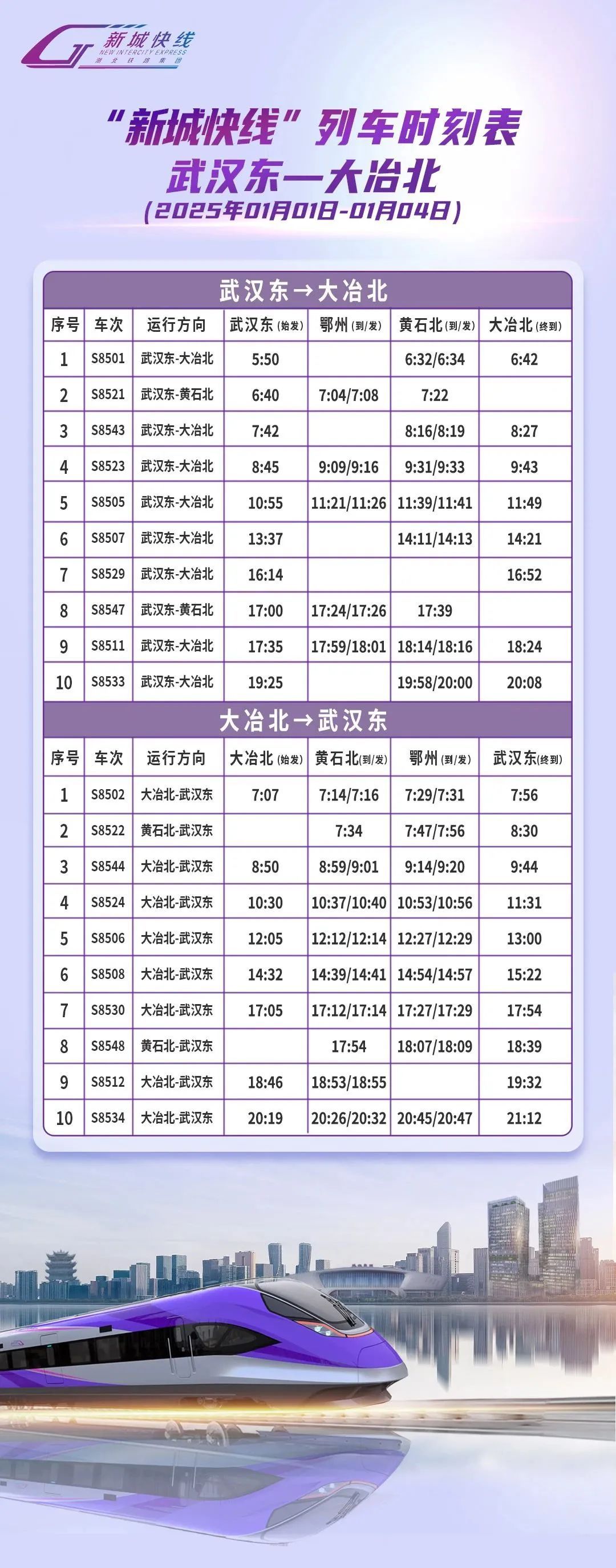 最新公布车次，重塑交通出行体验